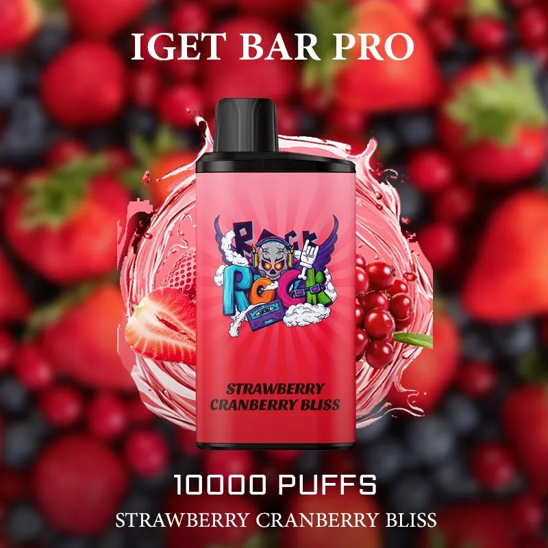 IGET Bar Pro 10000 Puffs——Strawberry Cranberry Bliss