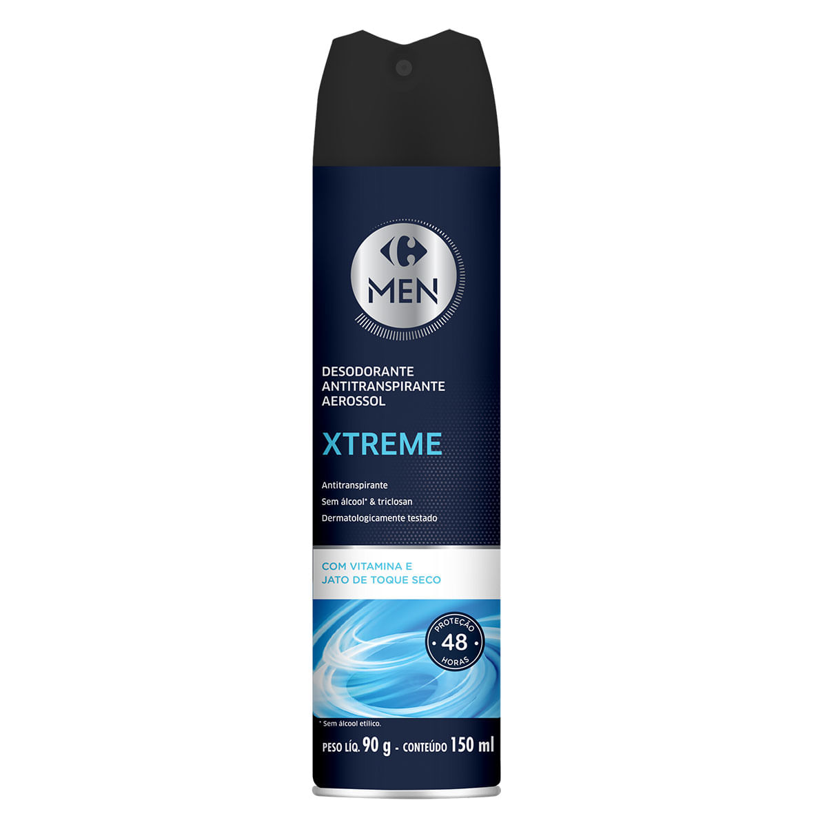 Desodorante Aerosol Masculino Soft Extreme Carrefour 150ml