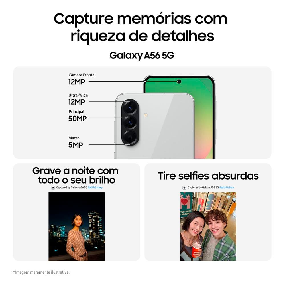 Celular Samsung Galaxy A56  Celular Samsung com entrega rápida.