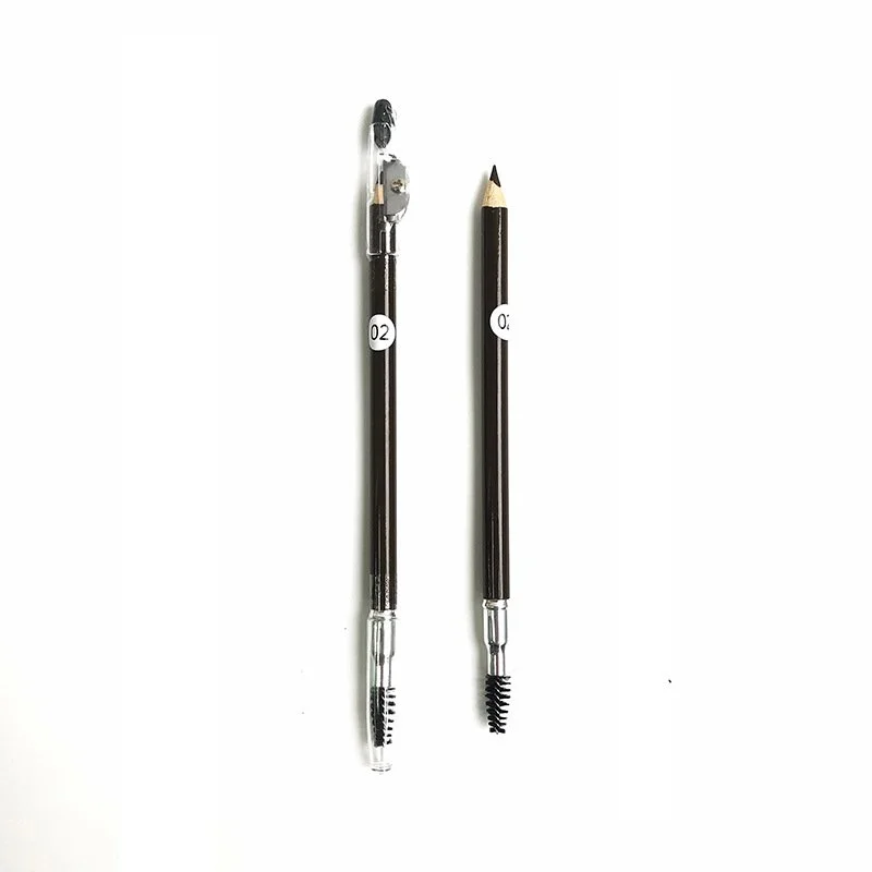 Private Label Cosmetics Makeup Double-end 5 Color Eyebrow Pencil with Sharpeners