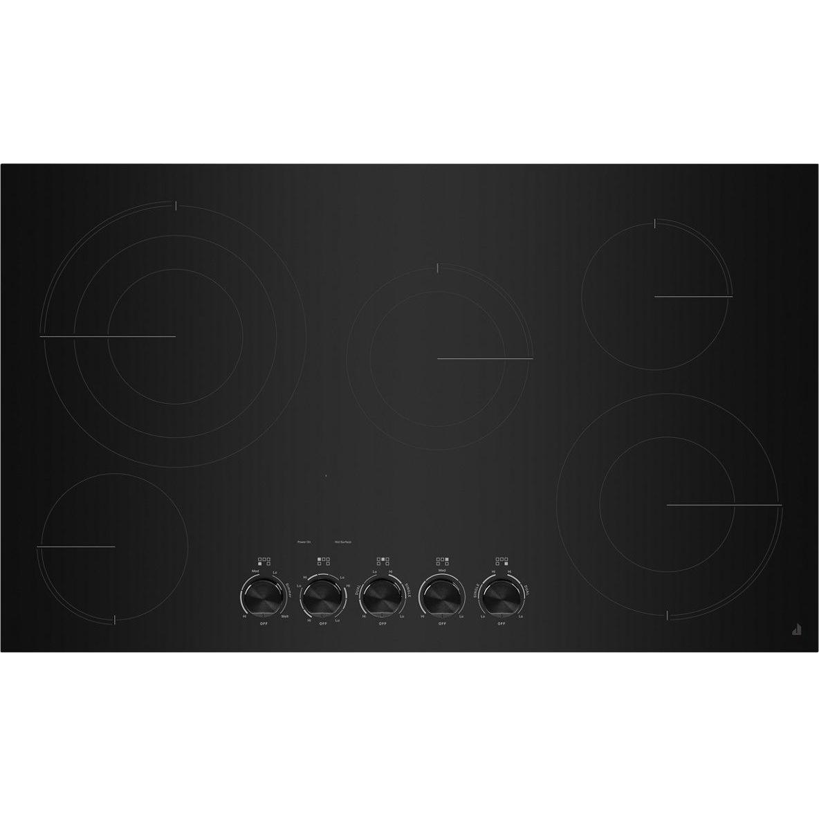 JennAir 36-inch Built-in Electric Cooktop with Dual-Choice�Element JEC3536HB