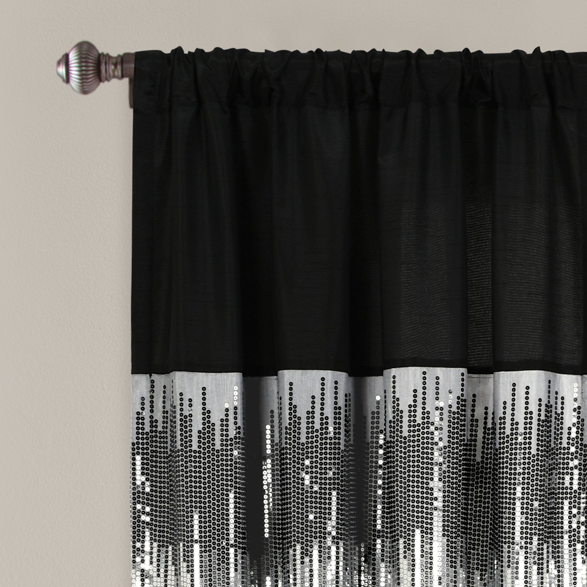 Night Sky Window Curtain Panel