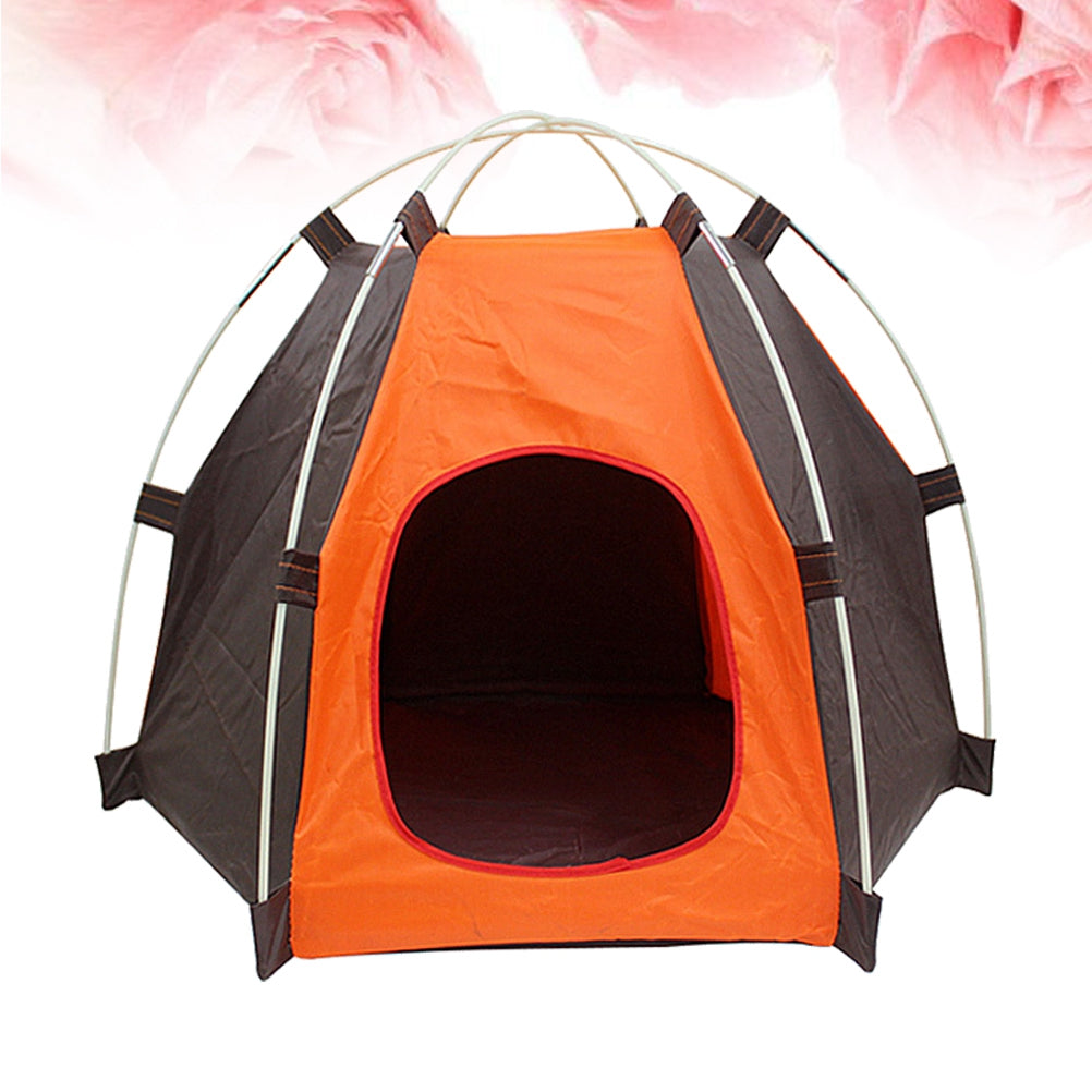 NUOLUX Portable Foldable Up Pet Tent Waterproof Oxford Outdoor Indoor Tent Dog House Puppy Tent Nest Kennel For Small Dog Puppy Kitten Cat