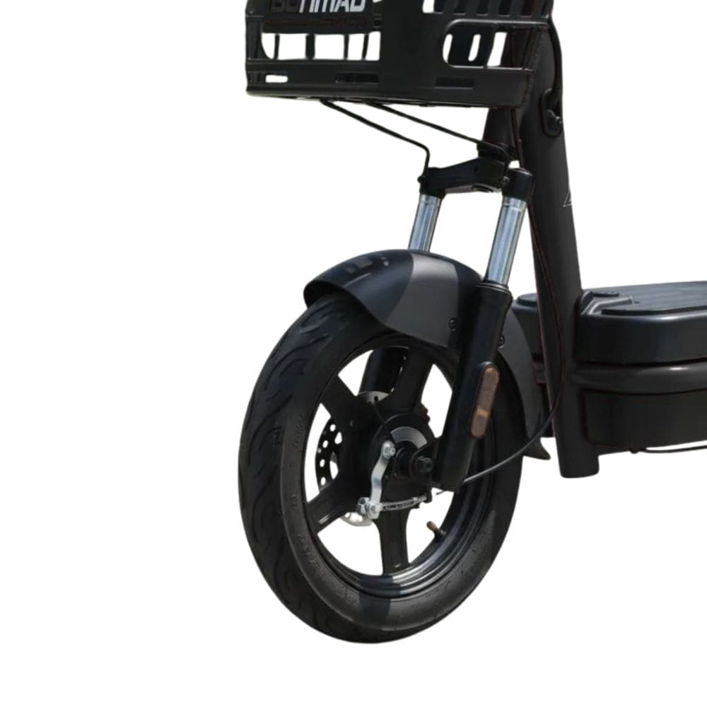 Bicicleta Elétrica Aço Joy City 350W Aro14 Compacta Urbana Dropp - Preto