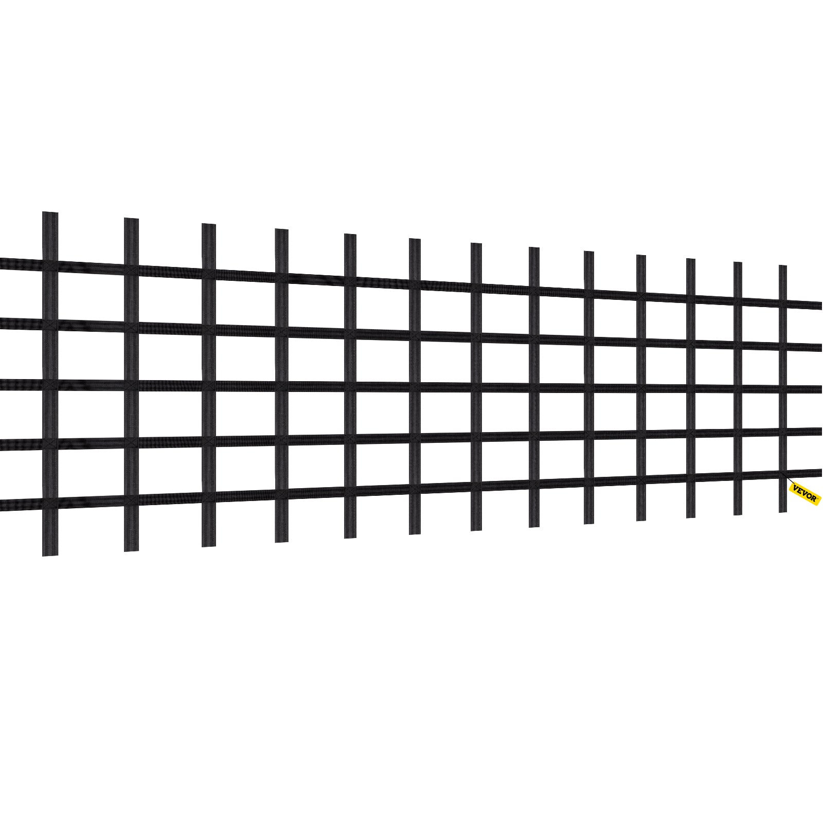 VEVOR Climbing Cargo Net， 10' x 4' Playground Climbing Net， Polyester Material， Rope Ladder， Swingset， Large Military Climbing Cargo Net for Kids and Adult， Indoor and Outdoor， Treehouse， Jungle Gyms