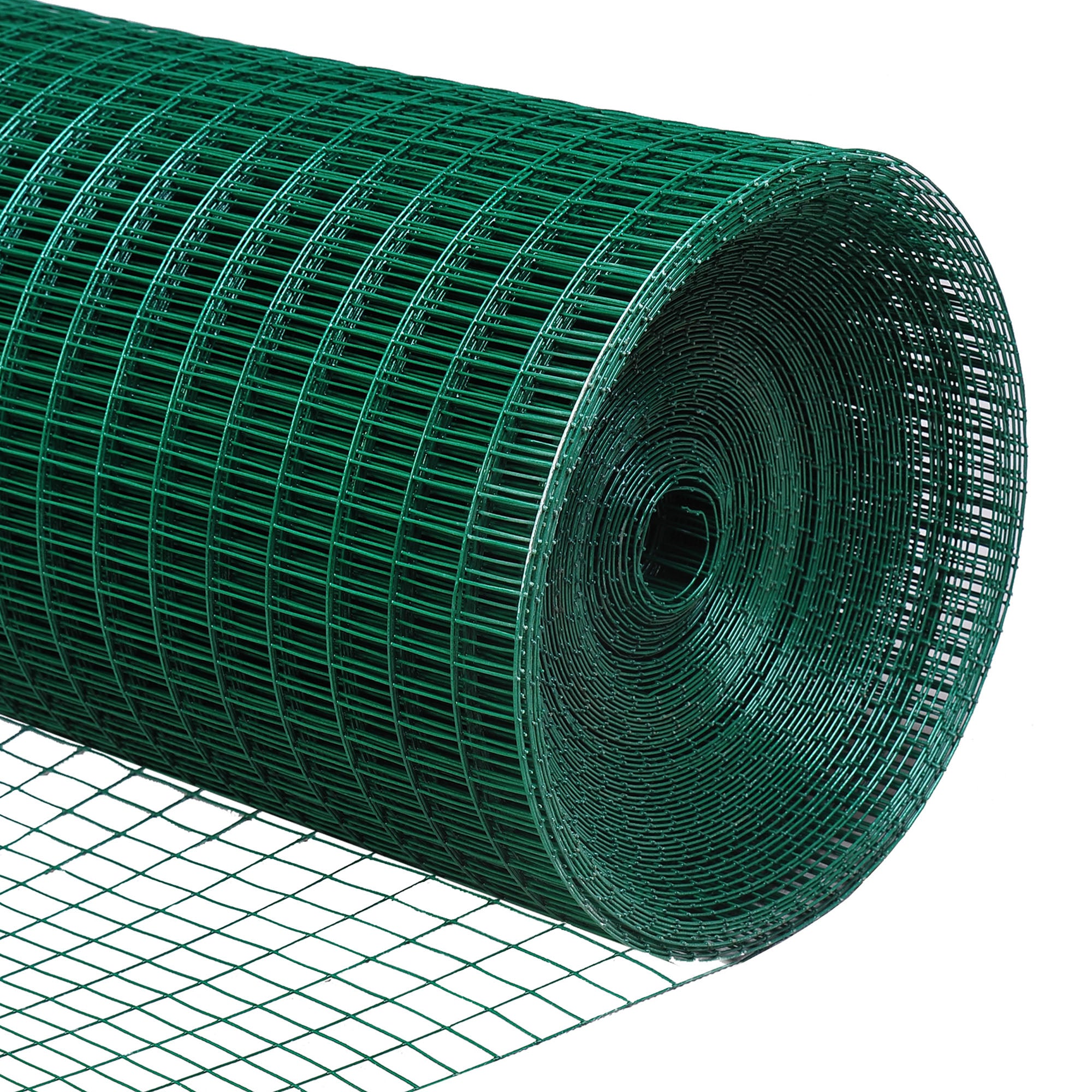 PawHut Coated Wire Mesh Fencing for Protecting Vegetables and Animals