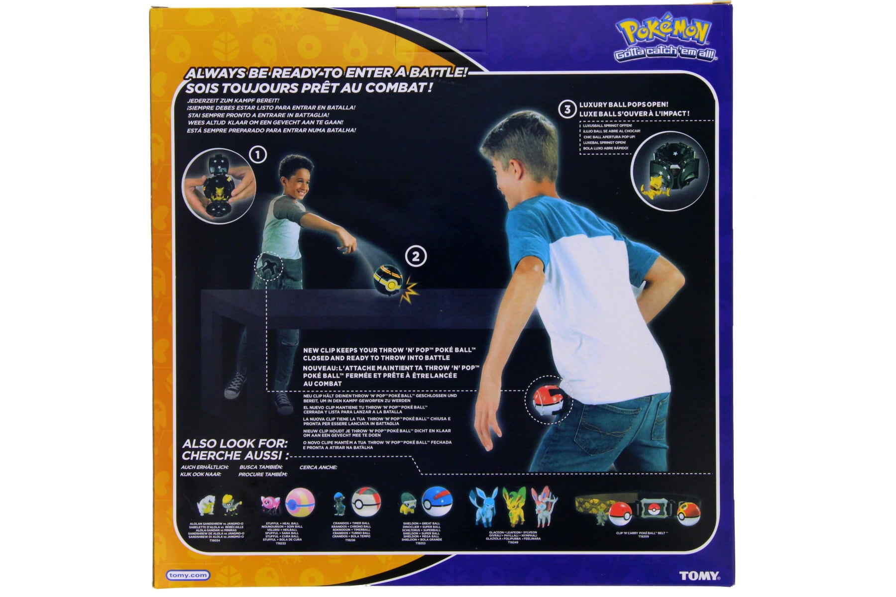 Pokemon Throw 'n' Pop Pokeball Ultimate Throw 'N' Pop Poke Ball Battle Set [Pikachu and Abra]