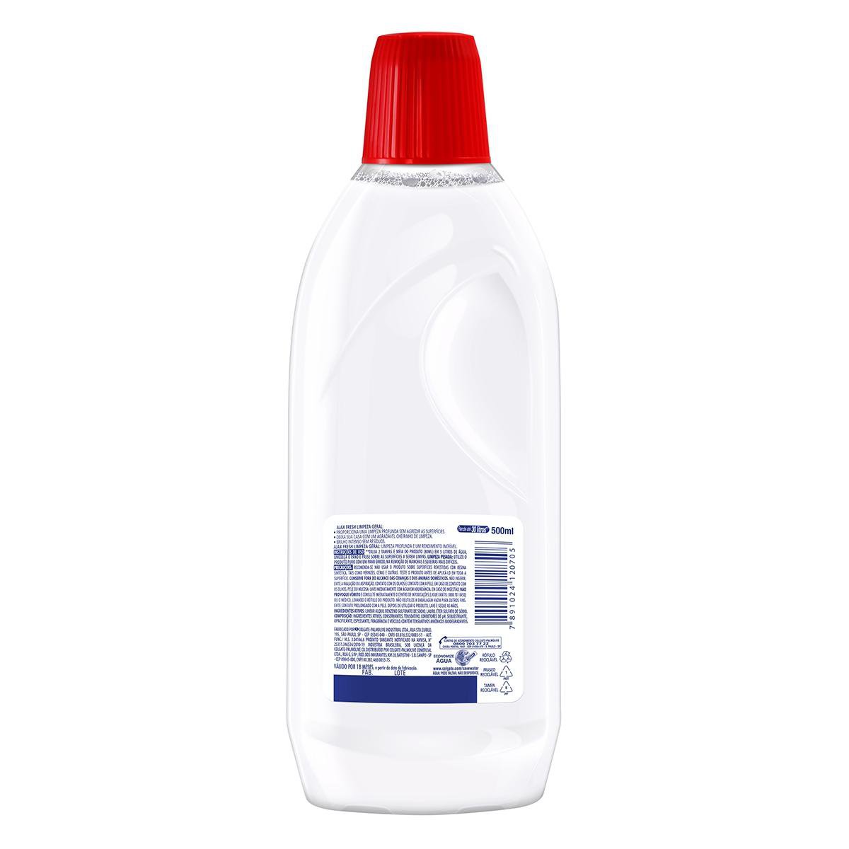 Limpador Diluivel Ajax Fresh 500 ml