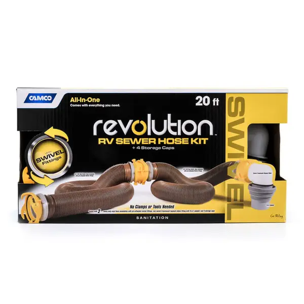 Camco Revolution Swivel Sewer Hose Kit