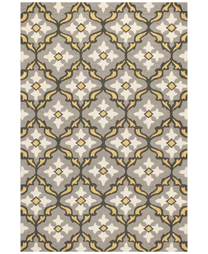 Kas Harbor Mosaic Indoor Outdoor Area Rug