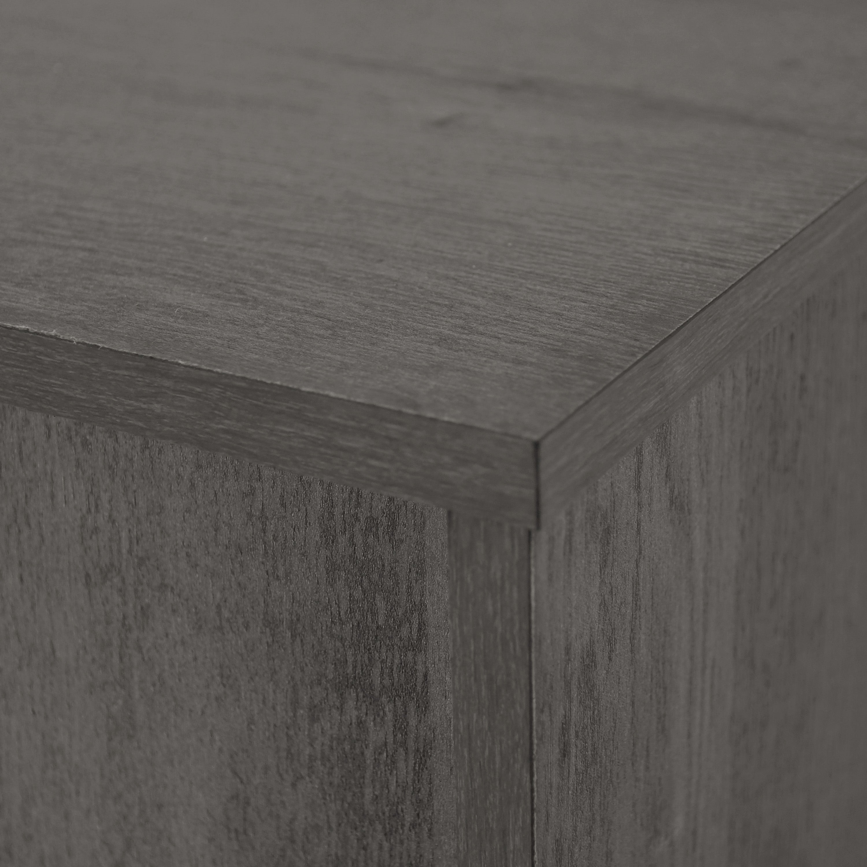 Broxon Rustic 5 Piece 2 Drawer Nightstand Bedroom Set