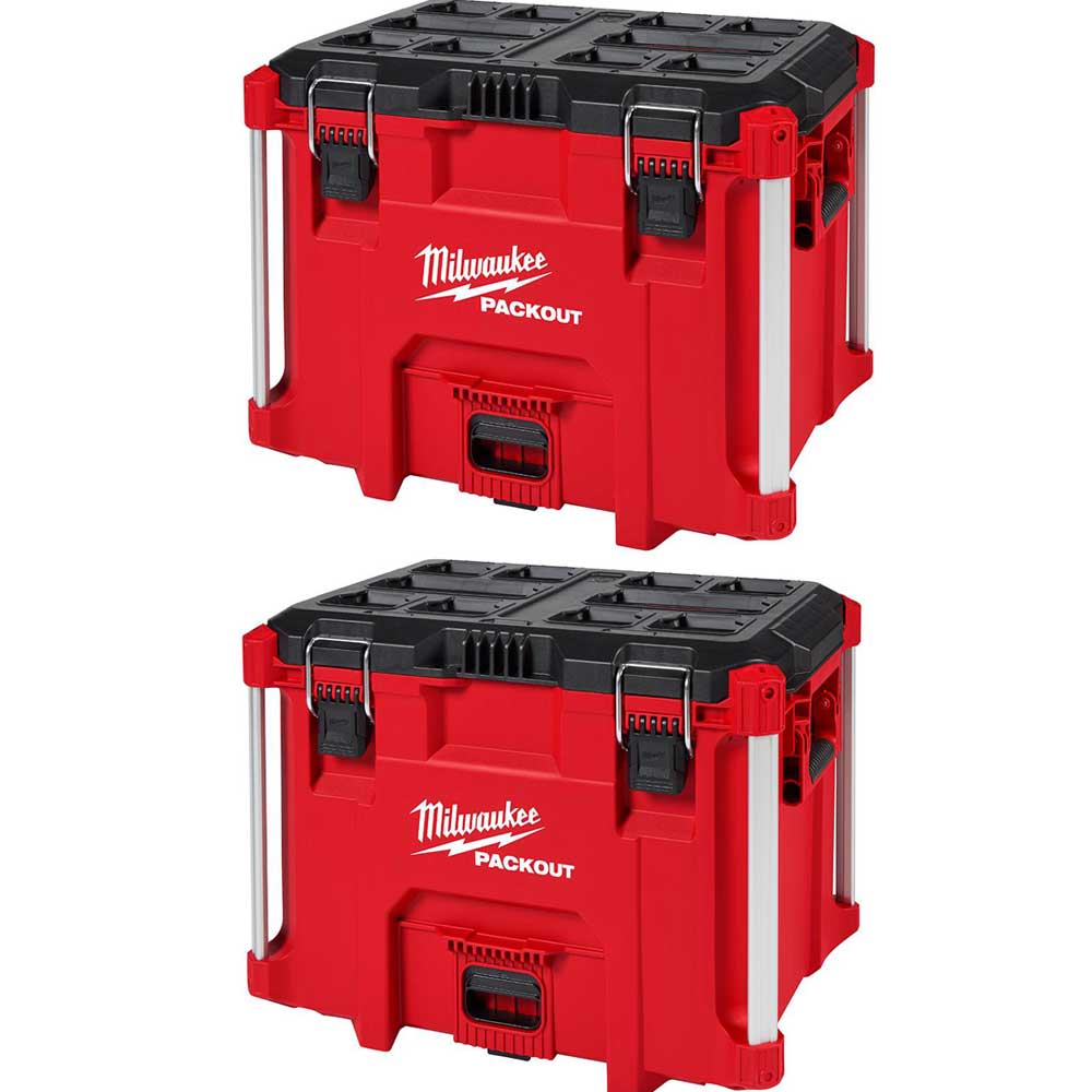 Milwaukee PACKOUT XL 2 Tool Box Bundle