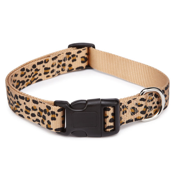 Animal Print Dog Collars Safari Patterns Cheetah Zebra Leopard Print Choose Size (Cheetah，Xsmall - 6 to 10 inches)