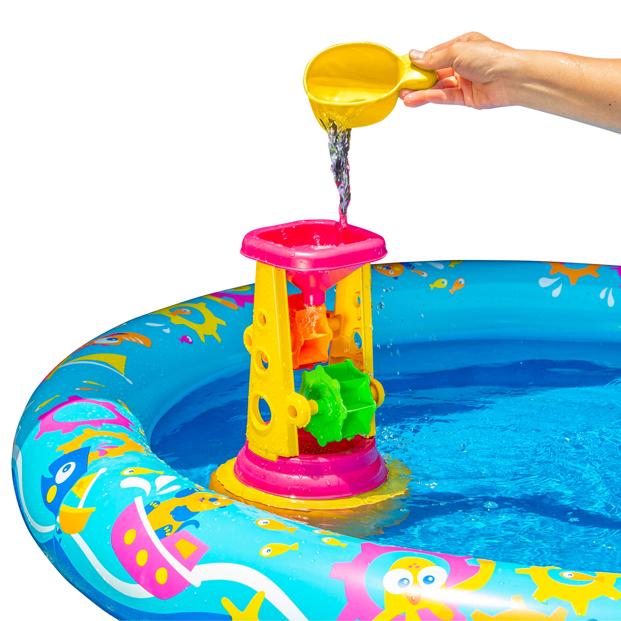Banzai Jr. Splash Arcade Activity Pool， 18 Months and Up