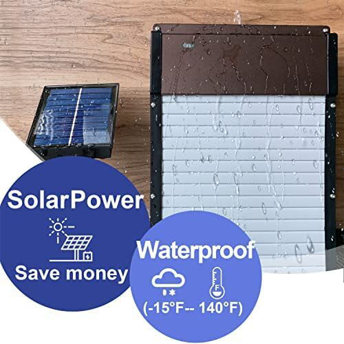 Automatic Chicken Coop Door Solar Powered Opener with Timer and Remote Controls  Aluminum Chicken Coops Door with Remote Control Multi Modes Poultry