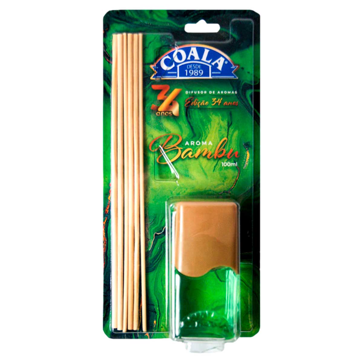 Difusor de Aromas Bambu Coala 100ml Edicao Especial 34 Anos