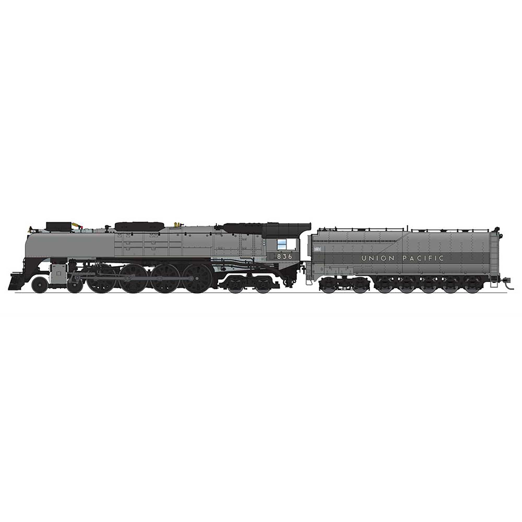 Broadway Limited Imports HO 4-8-4 FEF-3 Paragon4， UP #836， BLI6645