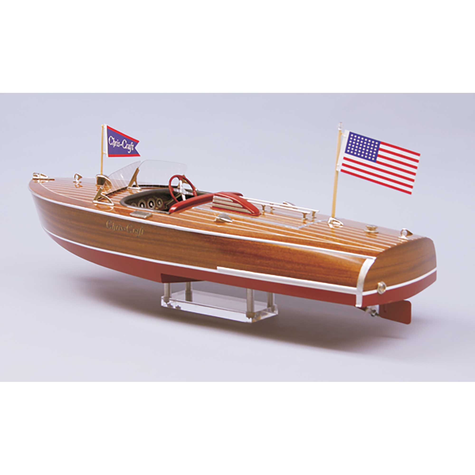 Dumas 1941 Chris-Craft® 16ft Hydroplane Kit， 1/8th Scale