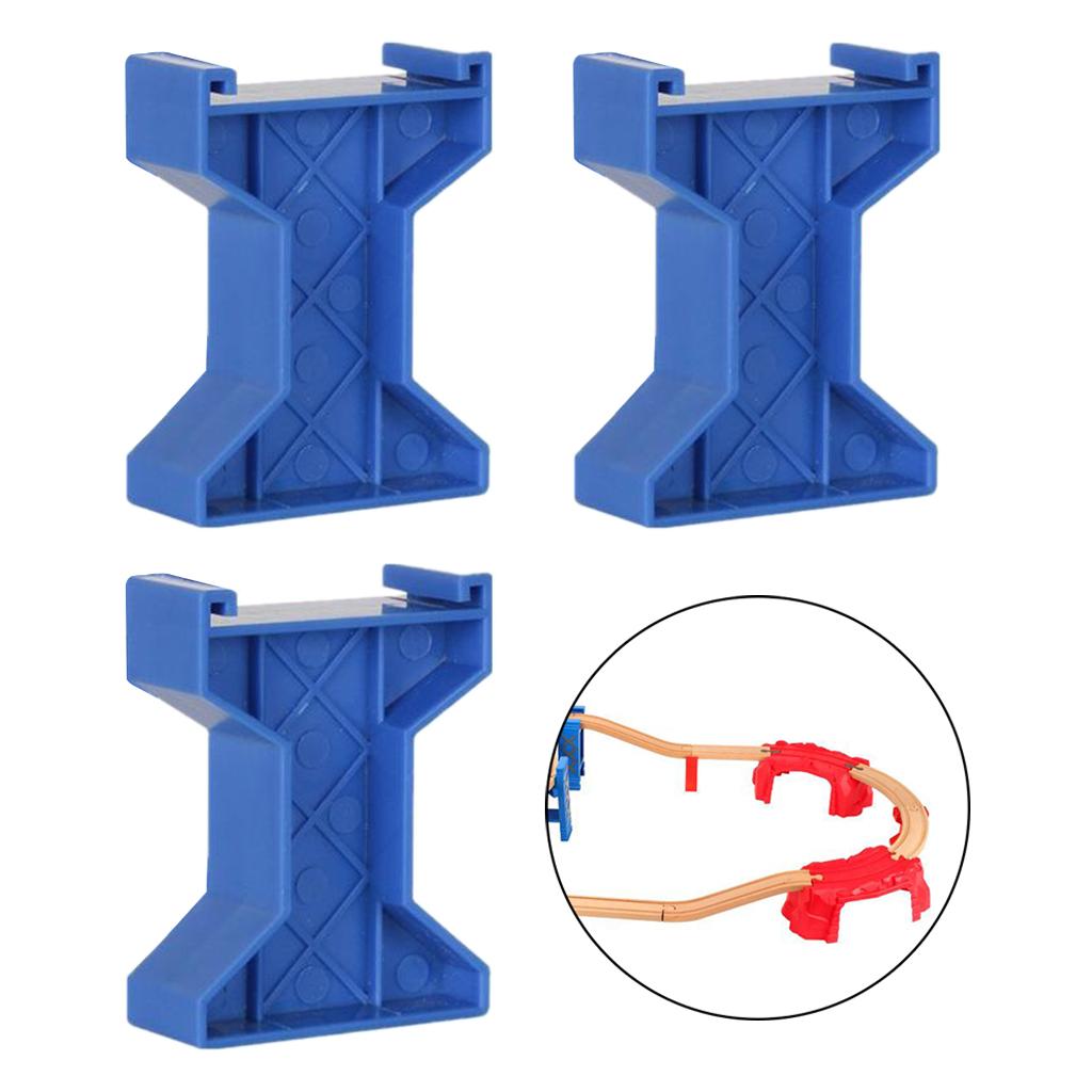 Bridge Piers Track Railway Accessories Style A Blue