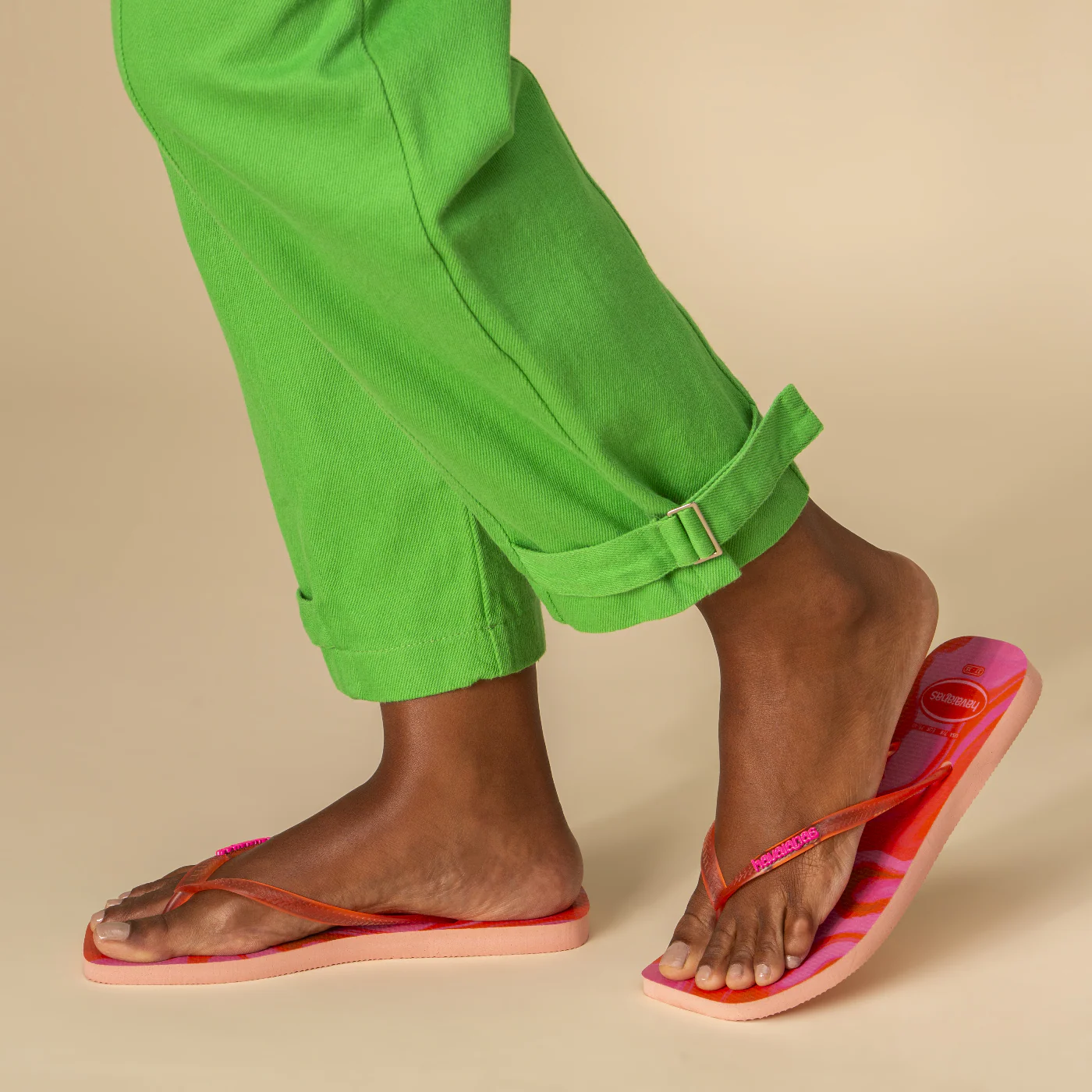 Chinelo Havaianas Slim Square Jelly