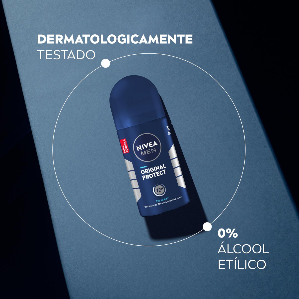 Desodorante Antitranspirante NIVEA MEN Roll-on Original Protect 50ml