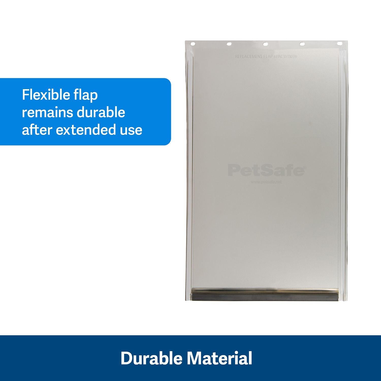 PetSafe Freedom Pet Door Replacement Flap， Extra-Large， 13-5/8 x 24-3/8 in.