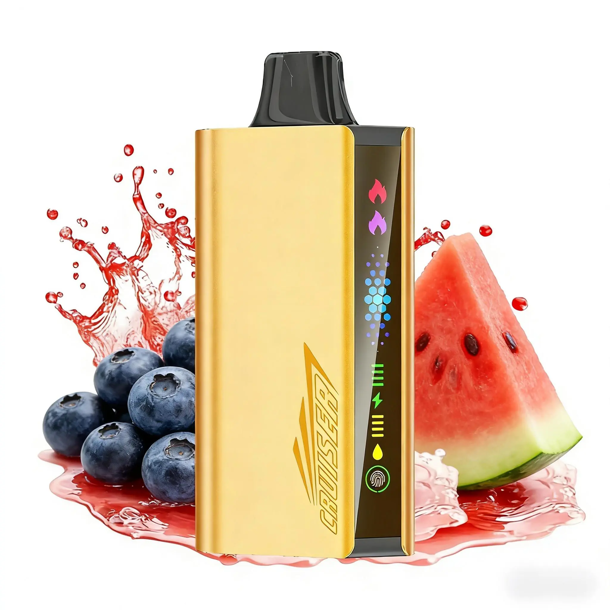 🔴 Blueberry Watermelon: The Red & Blue Party 🔵 | Chill for 12K Puffs | Alibarbar
