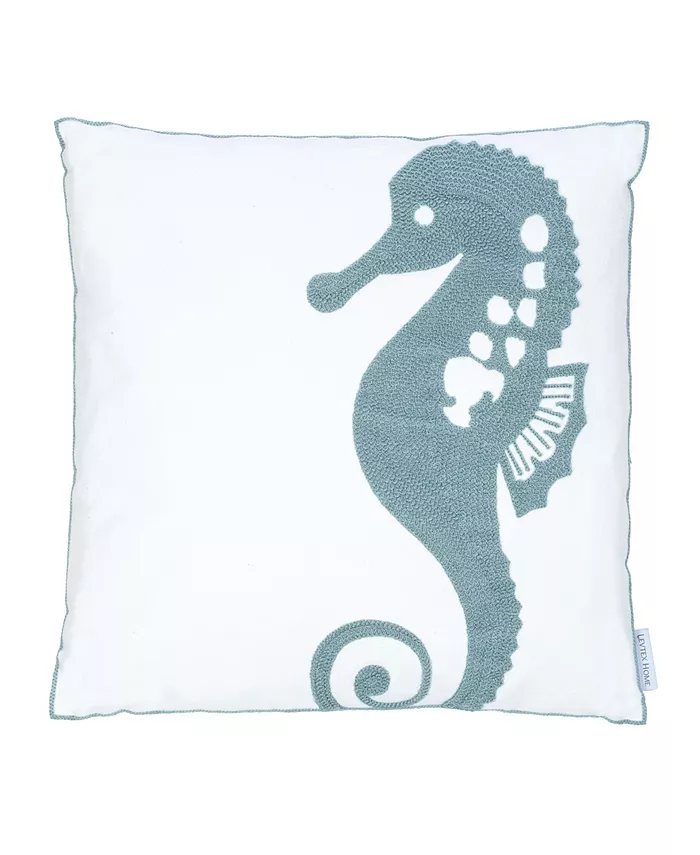 Levtex Maui Seahorse Decorative Pillow， 18