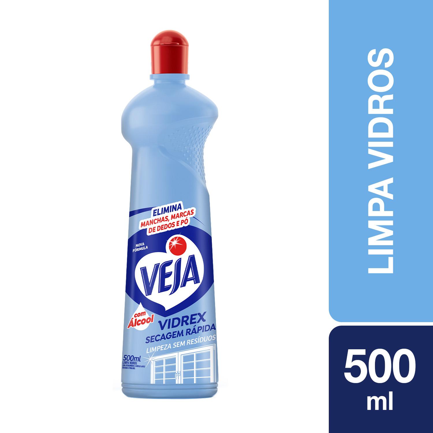 Limpa Vidros Veja Vidrex Tradicional 500ml