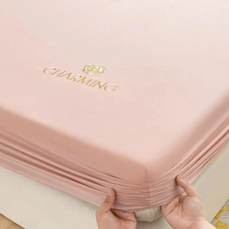 Jogo de Cama CharmeSoberano™ 600 Fios - Algodão Egípcio e Elegância Noturna!