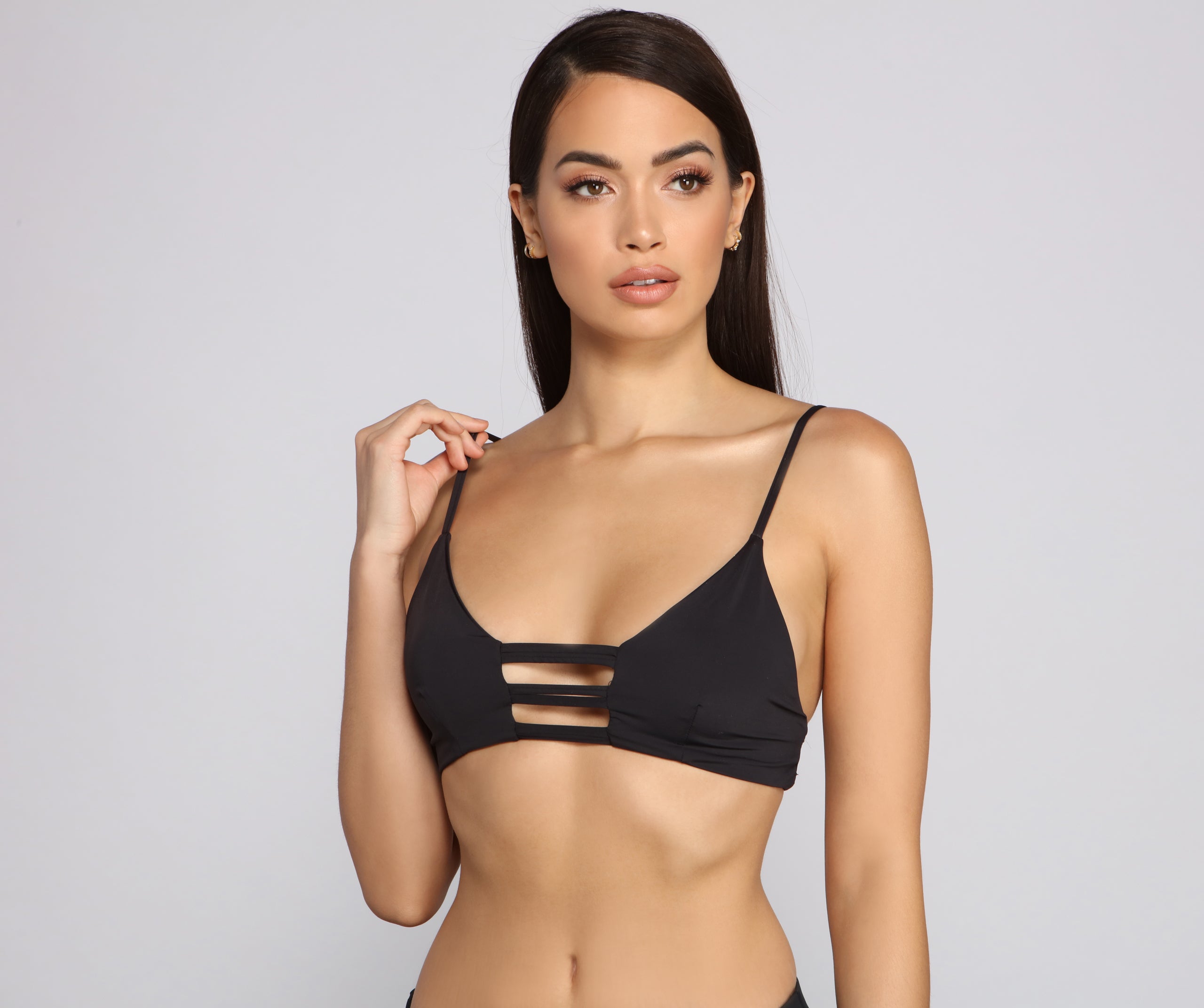 Criss Cross Chic Bikini Top