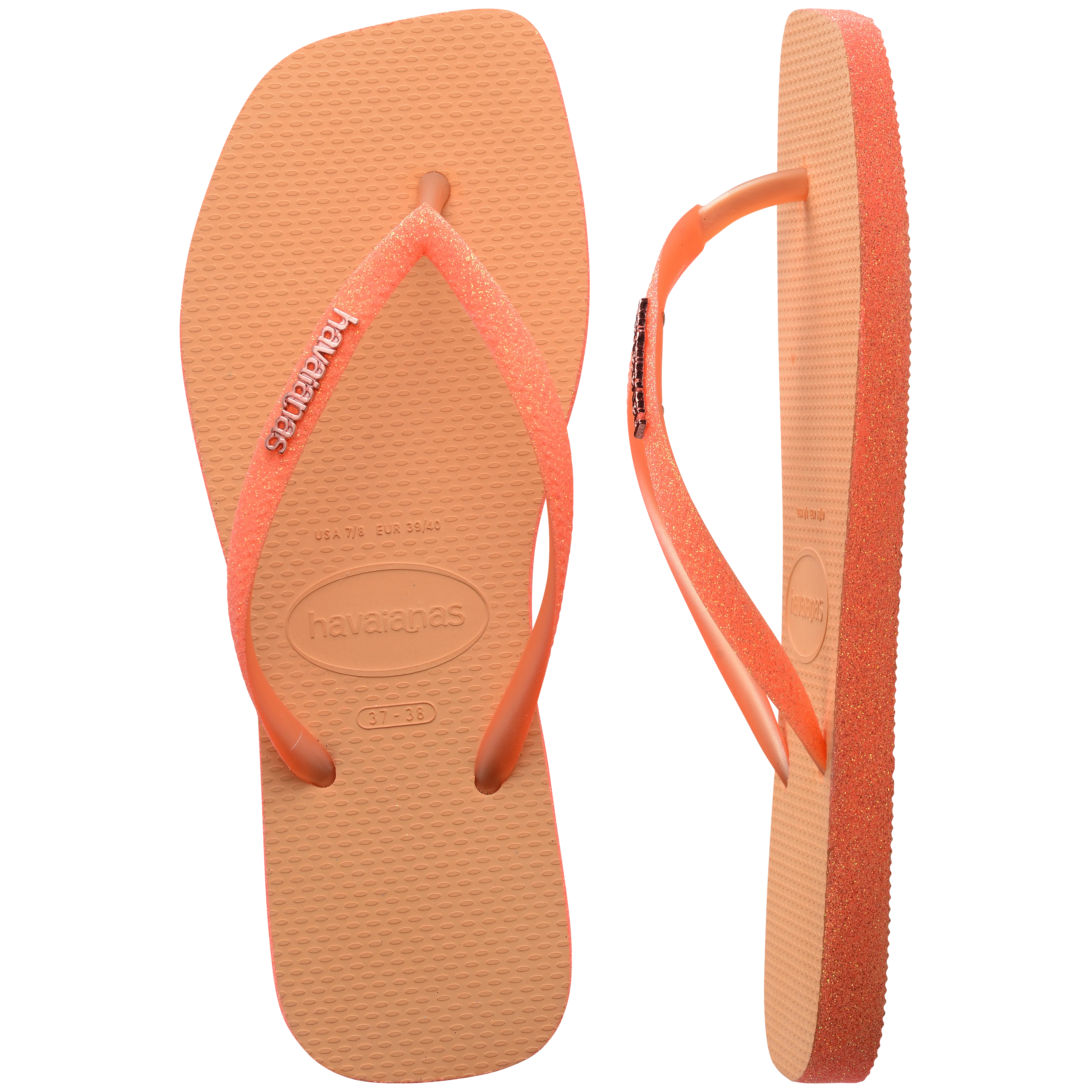 Chinelo Havaianas Slim Square Sparkle