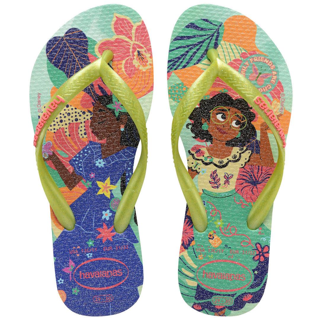 Chinelo Havaianas Infantil Slim Princesas Encanto