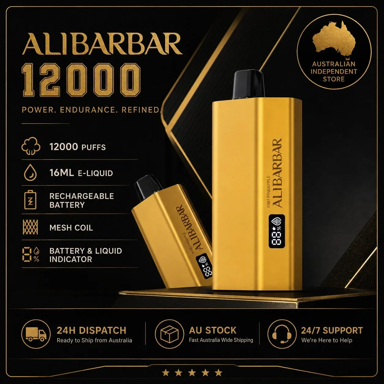 ALIBARBAR TEQ 12000 PUFFS【All Available Flavors Collection】 ( Sydney Stock 🚚 )