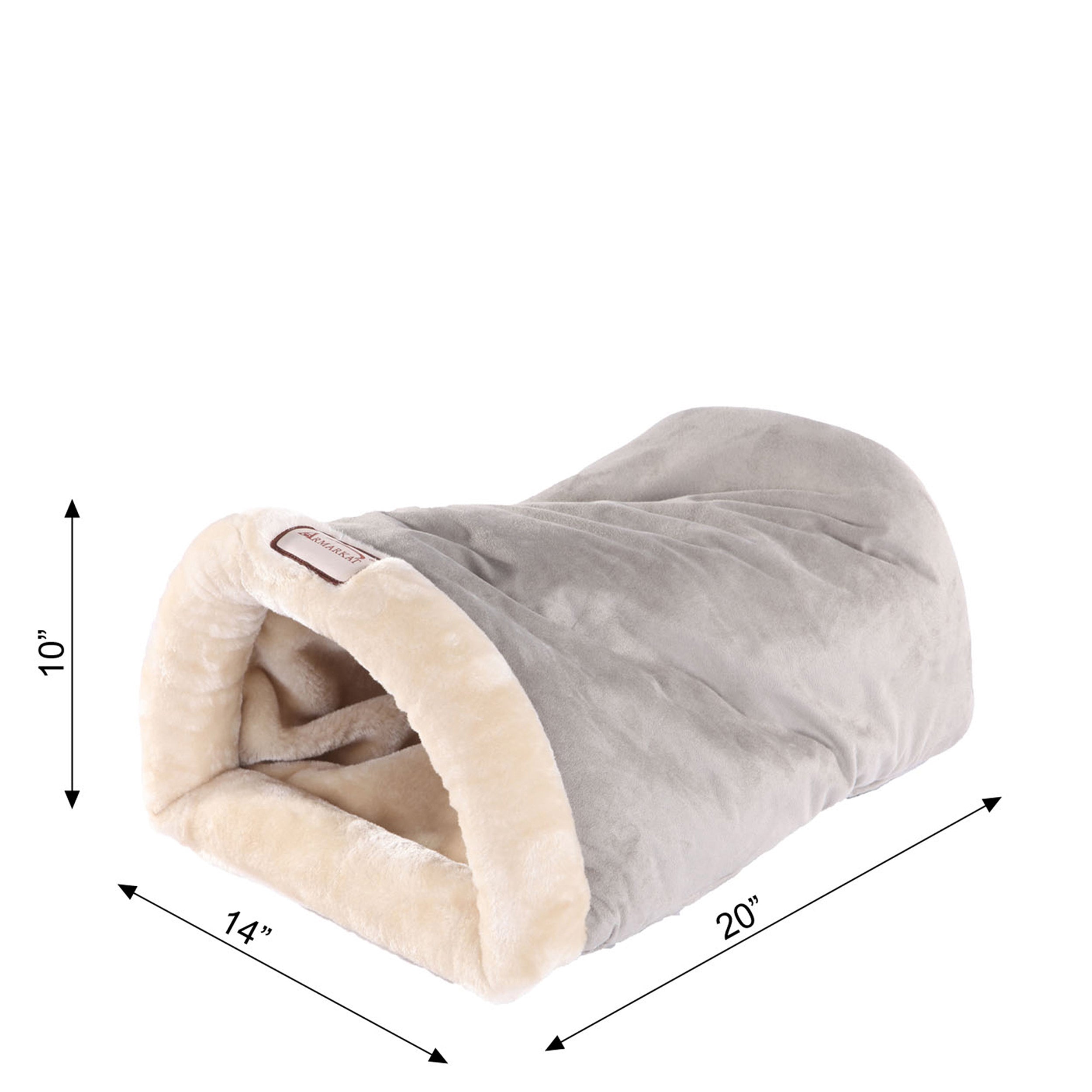 Armarkat Burrow Pet Cat Bed， Sage Green
