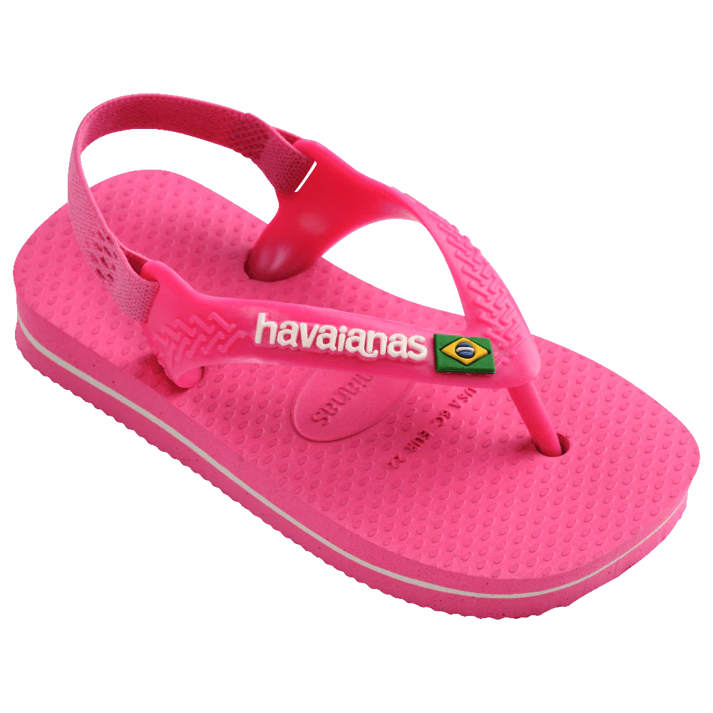Chinelo Havaianas Baby Brasil Logo