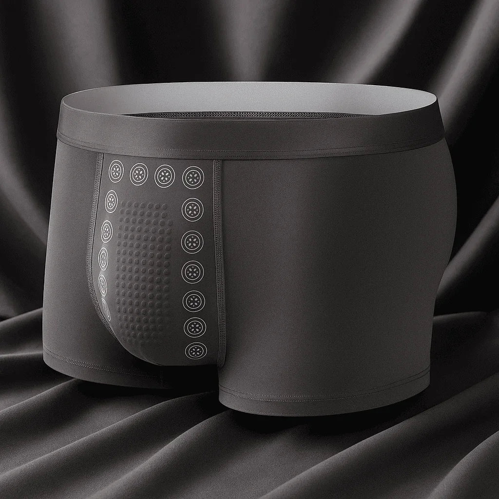 Kit de Cuecas VitalMen™ com Tecido Termorregulador e Antibacteriano / Alta Performance, Máximo Conforto!