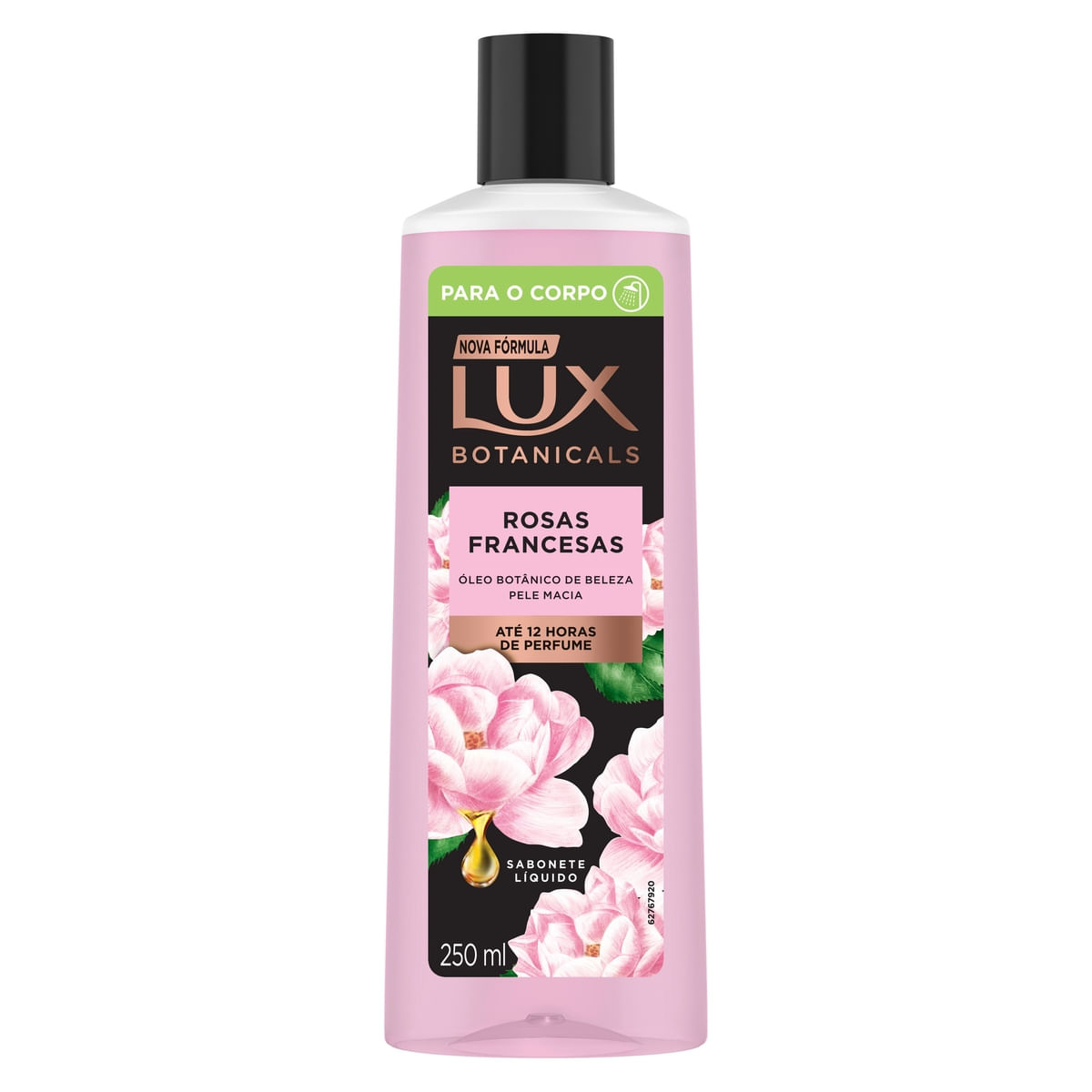Sabonete Liquido Rosas Francesas Lux Botanicals 250ml