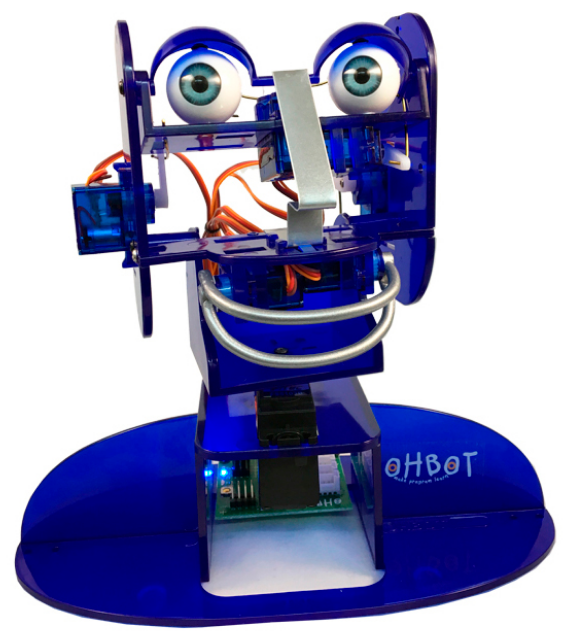 Ohbot 2.1 Assembled (MS Windows) | Programmable Robot Set， Educational Robot for Programming