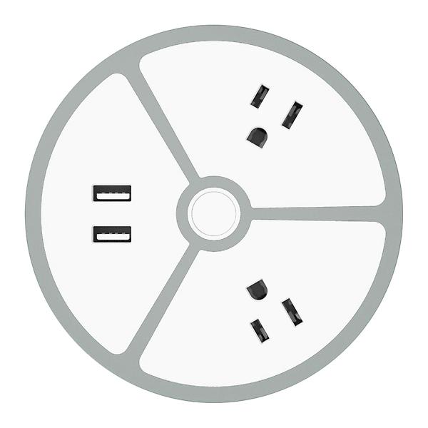 Power House Outlet amp USB Charging Station