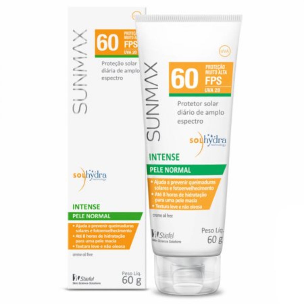 Protetor Solar Sunmax Intense Pele Normal FPS60 Com 60g