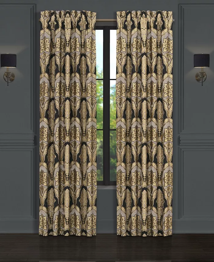 J Queen New York Melina 4-Pc. Window Panel Set， 50