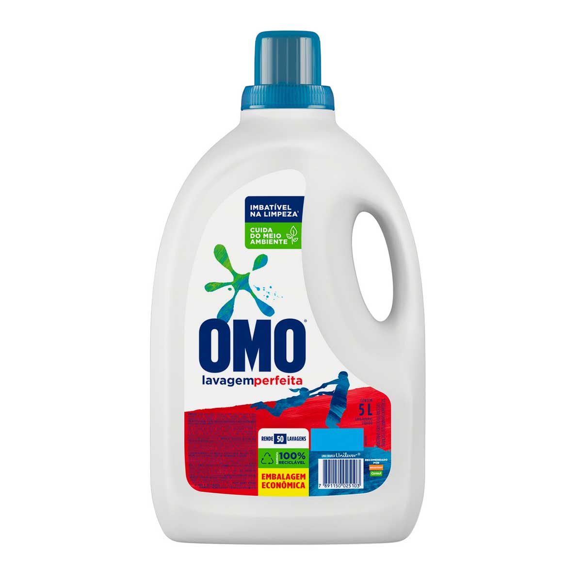 Sabao Liquido Omo Lavagem Perfeita 5 L
