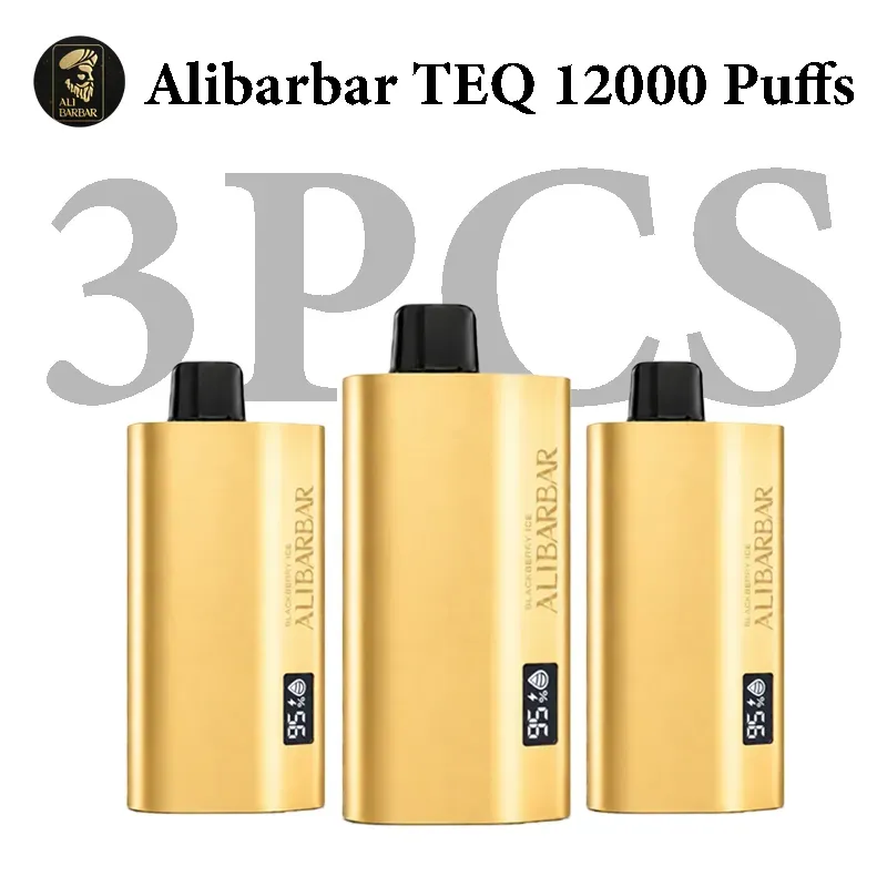 ALIBARBAR TEQ 12000 Puffs Bundle Pack (3/5 Pack) 🚚