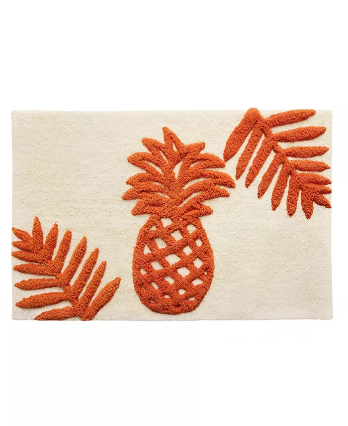 Tommy Bahama Home Tommy Bahama Batik Pineapple Cotton Tufted Rug， 20