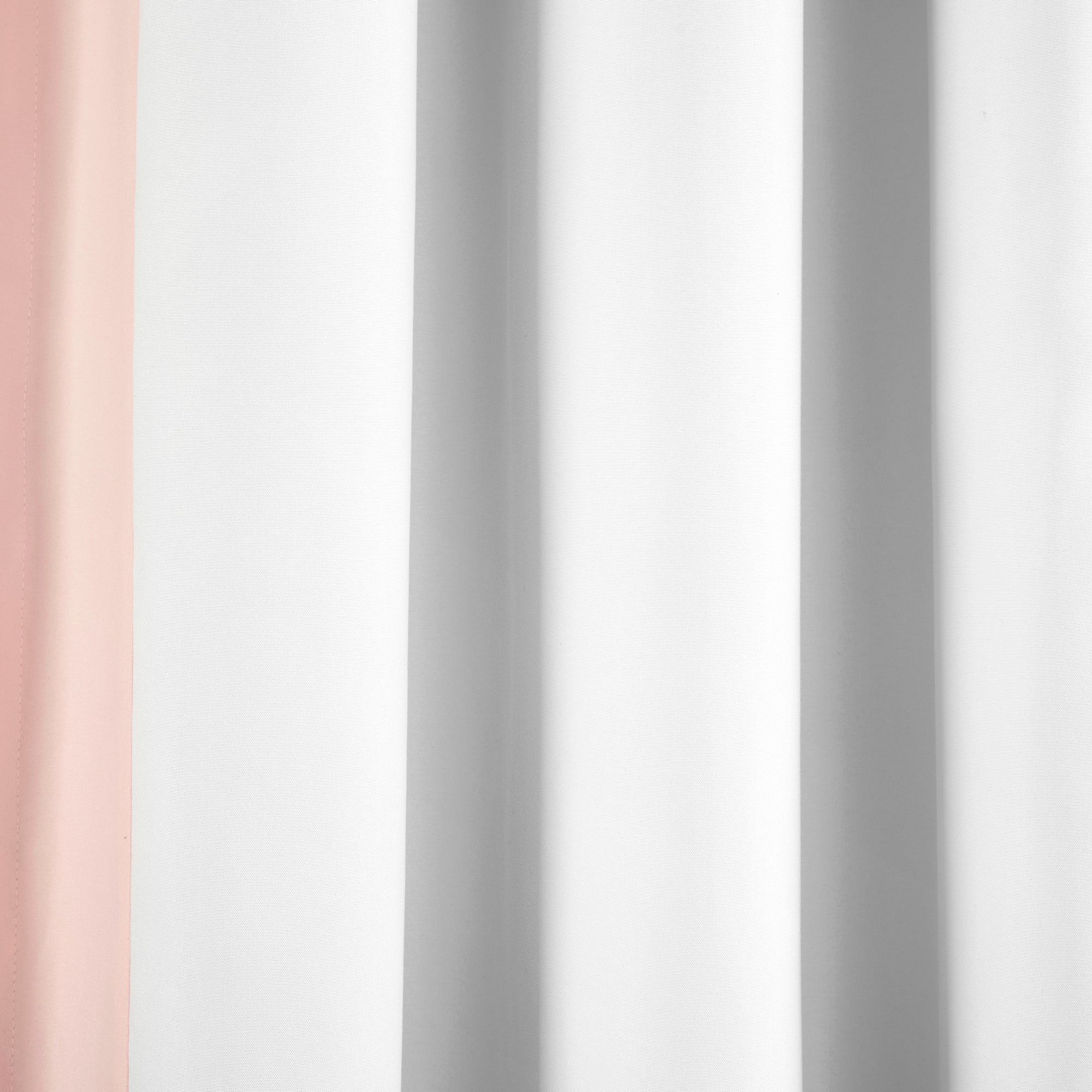 Block Border Blackout Window Curtain Panel