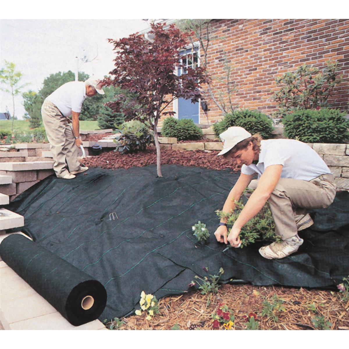 Dewitt 141345 3 x 100 ft. Commercial Landscape Weed Barrier, Black