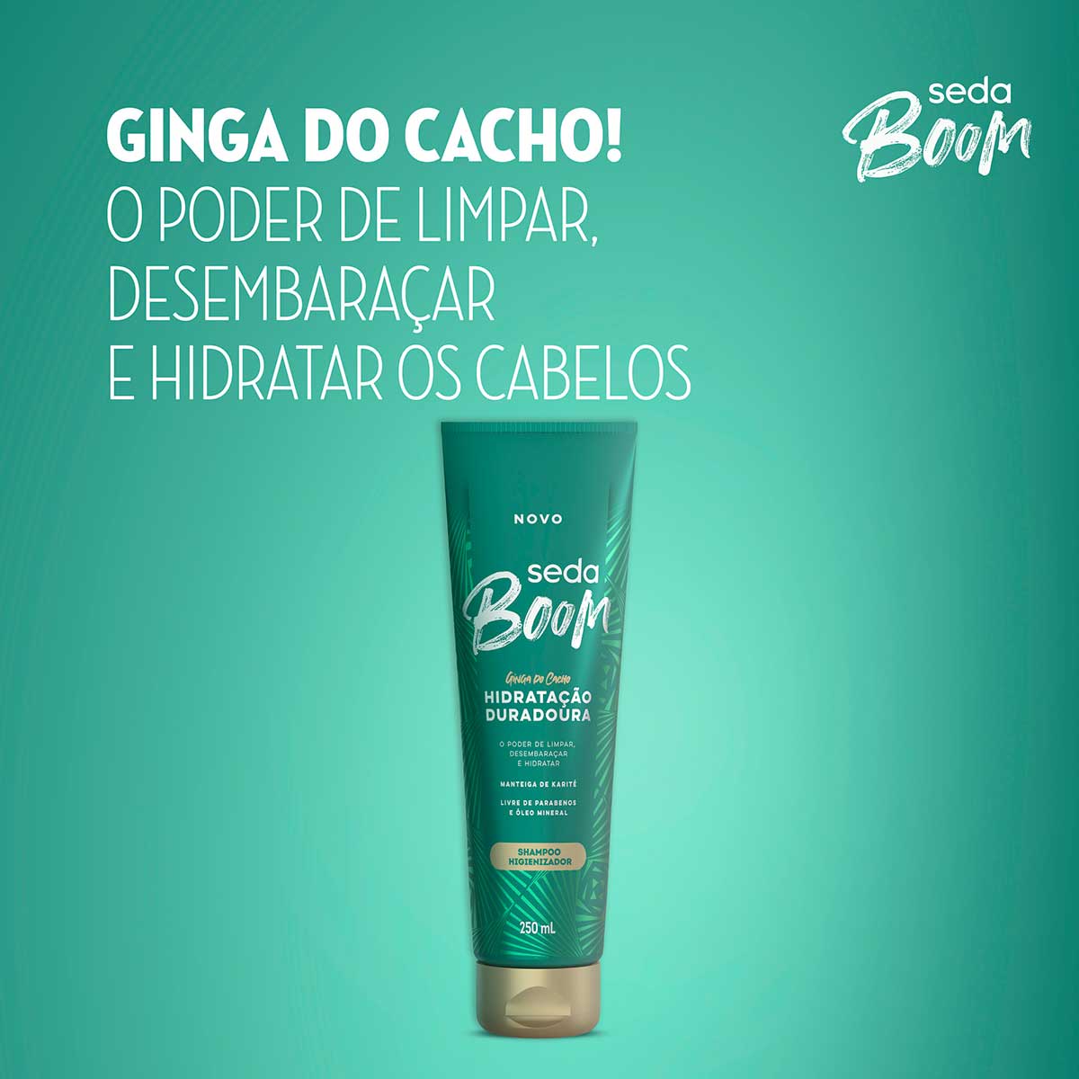Shampoo Seda Boom Hidratacao Duradoura 250ml