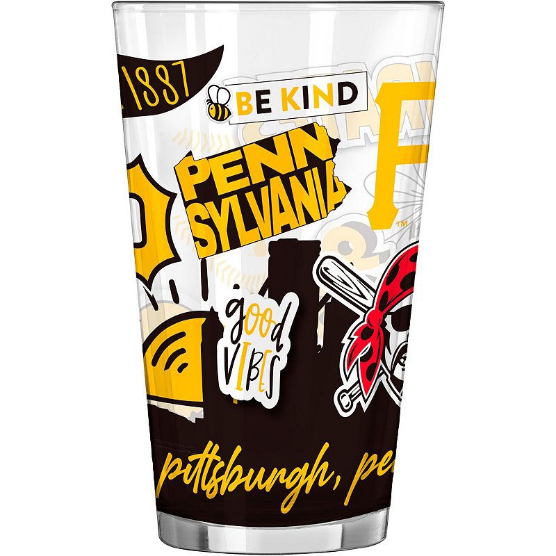 Pittsburgh Pirates 16oz. Native Pint Glass