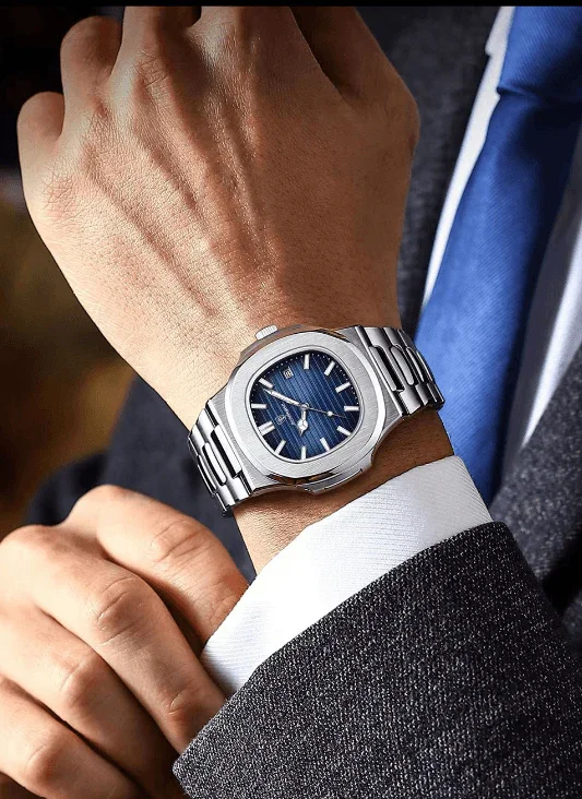 Relógio de Luxo Masculino - PrimeChronos / A fusão Perfeita de Elegância e Funcionalidade em seu Pulso